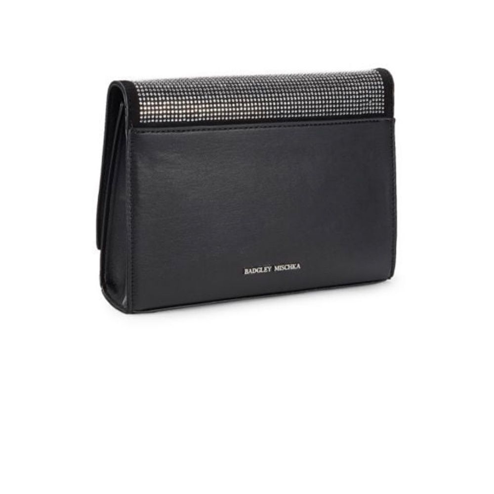 BADGLEY MISCHKA Tiny Silver Stud Embellished Micr… - image 3